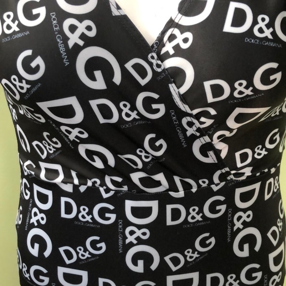 Dolce and Gabbana One Piece Swimsuit Size 3 - Picture 4 of 6